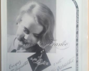 Original Vintage French Ad for Elastic 1931 Societé Internationale de files Elastiques