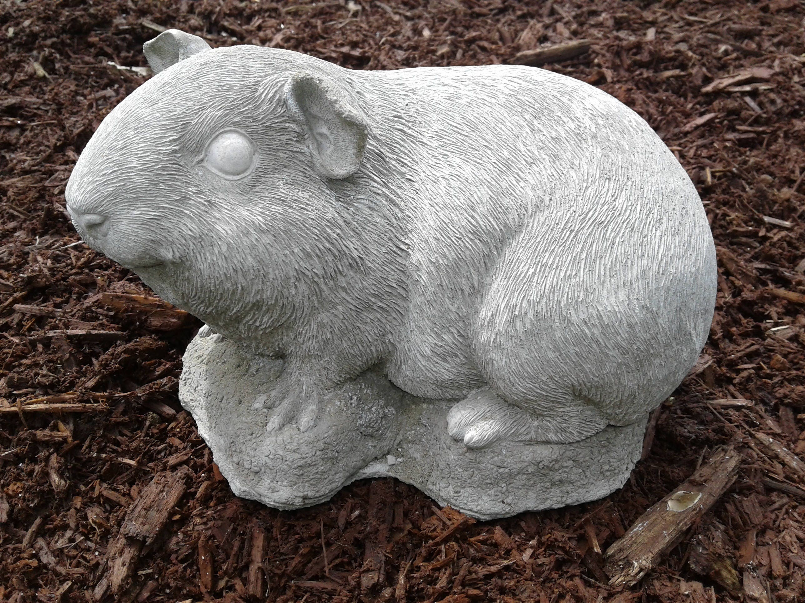 Large Guinea Pig Statue Concrete