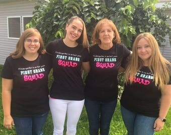 First Grade Squad Shirts