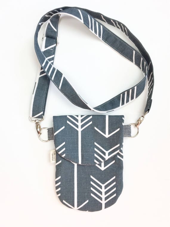 Items similar to iPhone Purse, Small Travel Purse, Mini Hip Bag