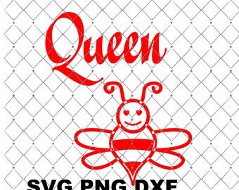 Bumble Bee Svg Queen Bee SVG Queen SVG Bumble Bee Honey Bee Svg Bumble Bee Decoations Svg Dxf Png Cutting Files