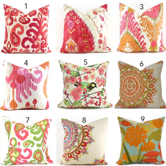 Pillow Covers ANY SIZE Decorative Pillows Pillow Inserts Best