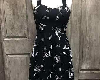 Vintage Inspired Mermaid Dress