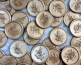 Self Adhesive Wax Seals, Invitation Wax Seals, Product Packaging, Wax Seals, Rosemary Wax Seal, Wax Seal, Envelope Wax Seals