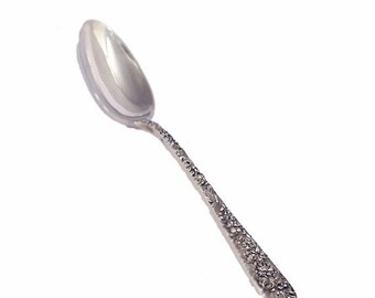 SALE - Sterling Stieff Princess Spoon - Vintage Hand Chased Steiff Teaspoon - Hard to Find Princess Pattern - No Monogram - Very Heavy Weigh
