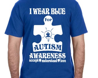 autism blue shirts