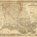 1849 Map of Texas Old Texas Map TEXAS Map of Texas Vintage