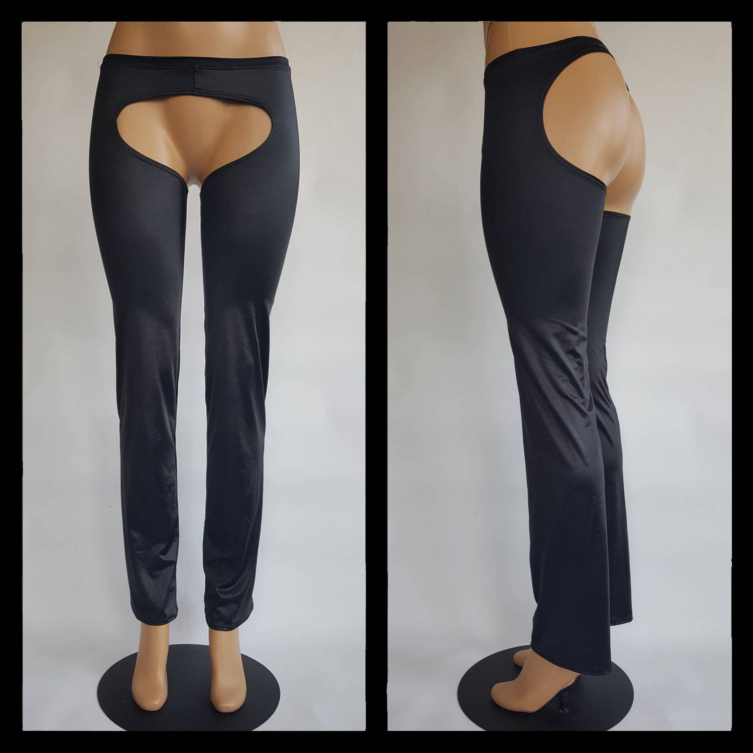 Sexy Streight Leg Stripper Chaps for Exotic Dancers. Sexy