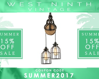 Kitchen Light - Light Fixture - Pendant Light - Swag Light- hanging light - Lighting - Barn Light - Kitchen Light - ceiling light