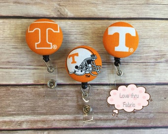 Tennessee Badge Reel Cover, Badge Reel Nurse, ID Badge Reel, Name Tags, Listing 2