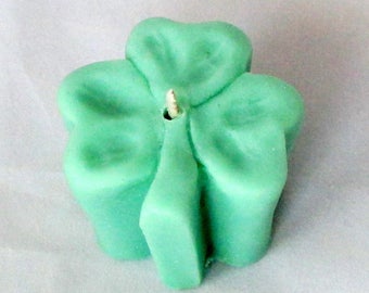 Irish decor, shamrock candle, luck of the irish, st patricks day, votive candle, irish candle, unique candle, pillar candle, leprachaun