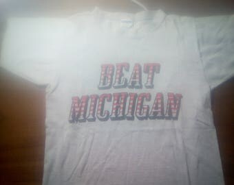 Vintage Champion Blue Bar Ohio State T-Shirt