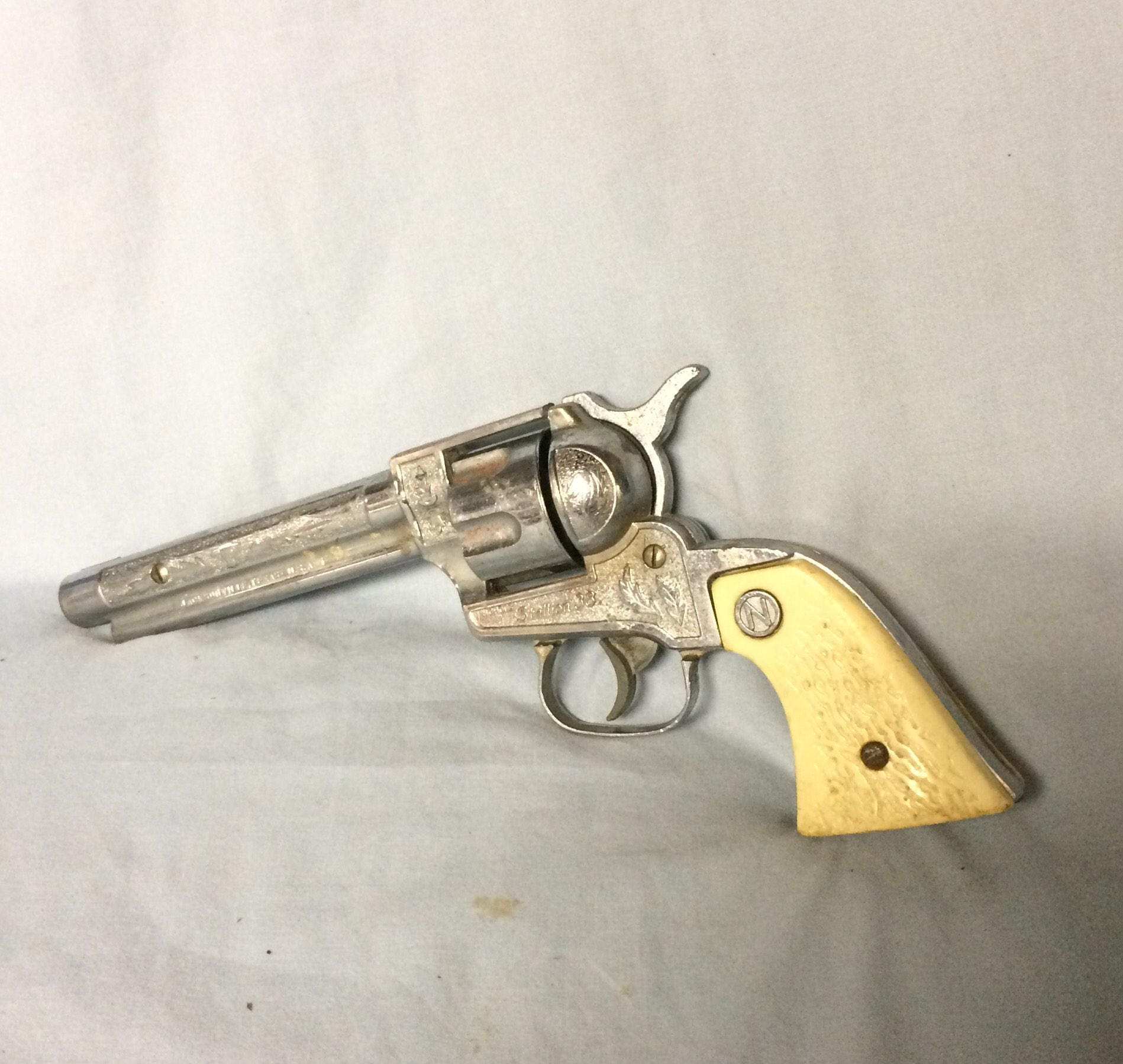 Nichols Stallion 38 Toy Cap Gun, 1950's