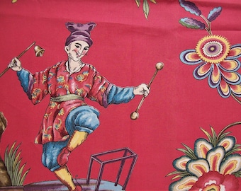 Scalamandre Chinoise Fabric sample 25x35
