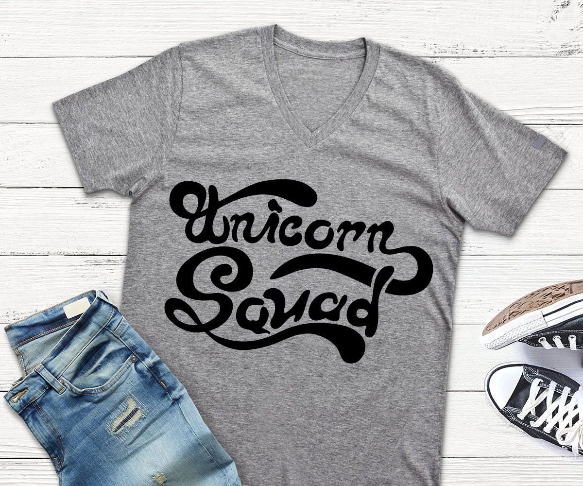 Unicorn Squad SVG Sayings Unicorn Decal Unicorn Shirt Svg
