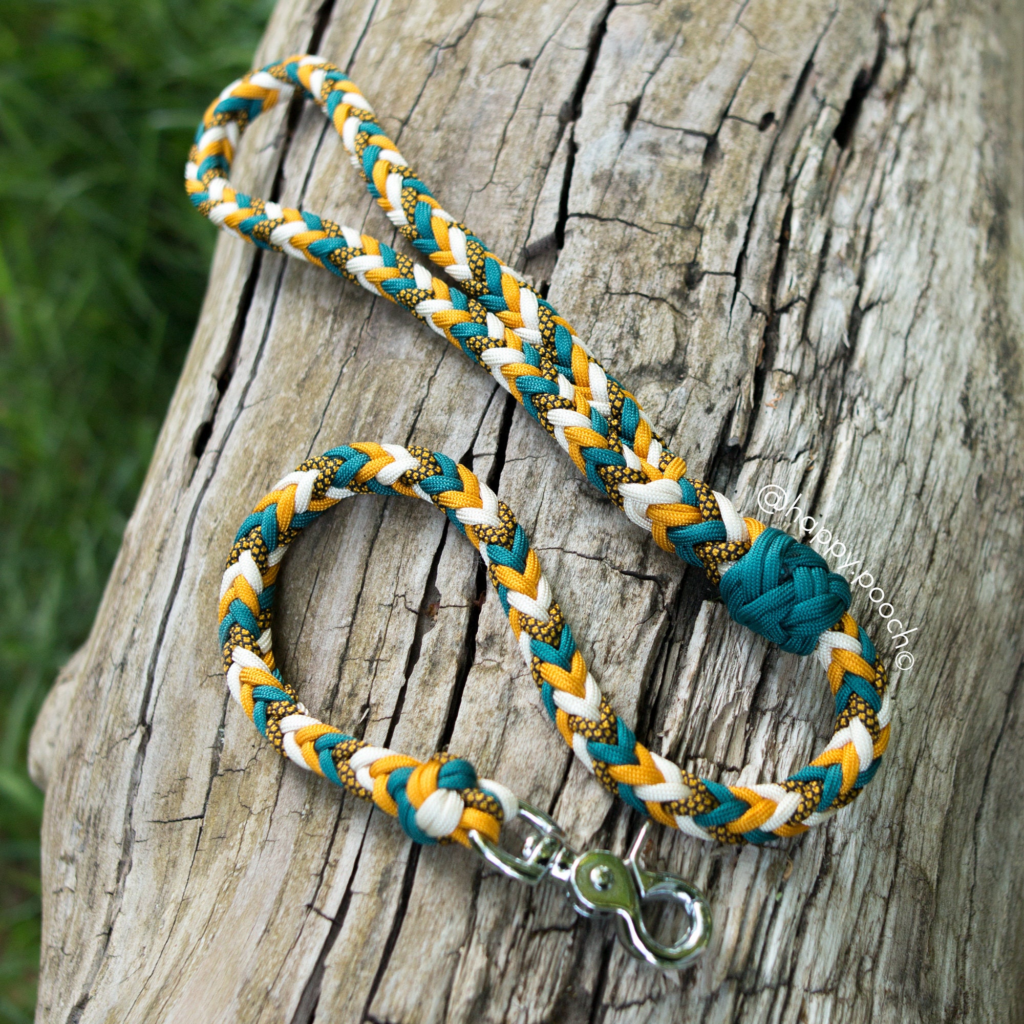 Paracord Dog Leash Paracord Dog Lead Herringbone Leash