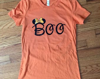 minnie mouse boo shirt