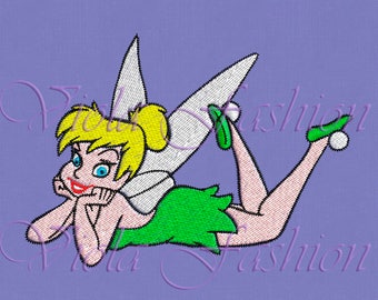 embroidery design Fairy Tinkerbell pes hus jef vip vp3 dst exp xxx