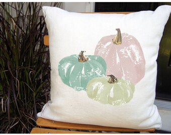 Farmhouse Fall Art. Farmhouse Fall. Fall Pumpkin Pillow. Fall Pillow Cover.