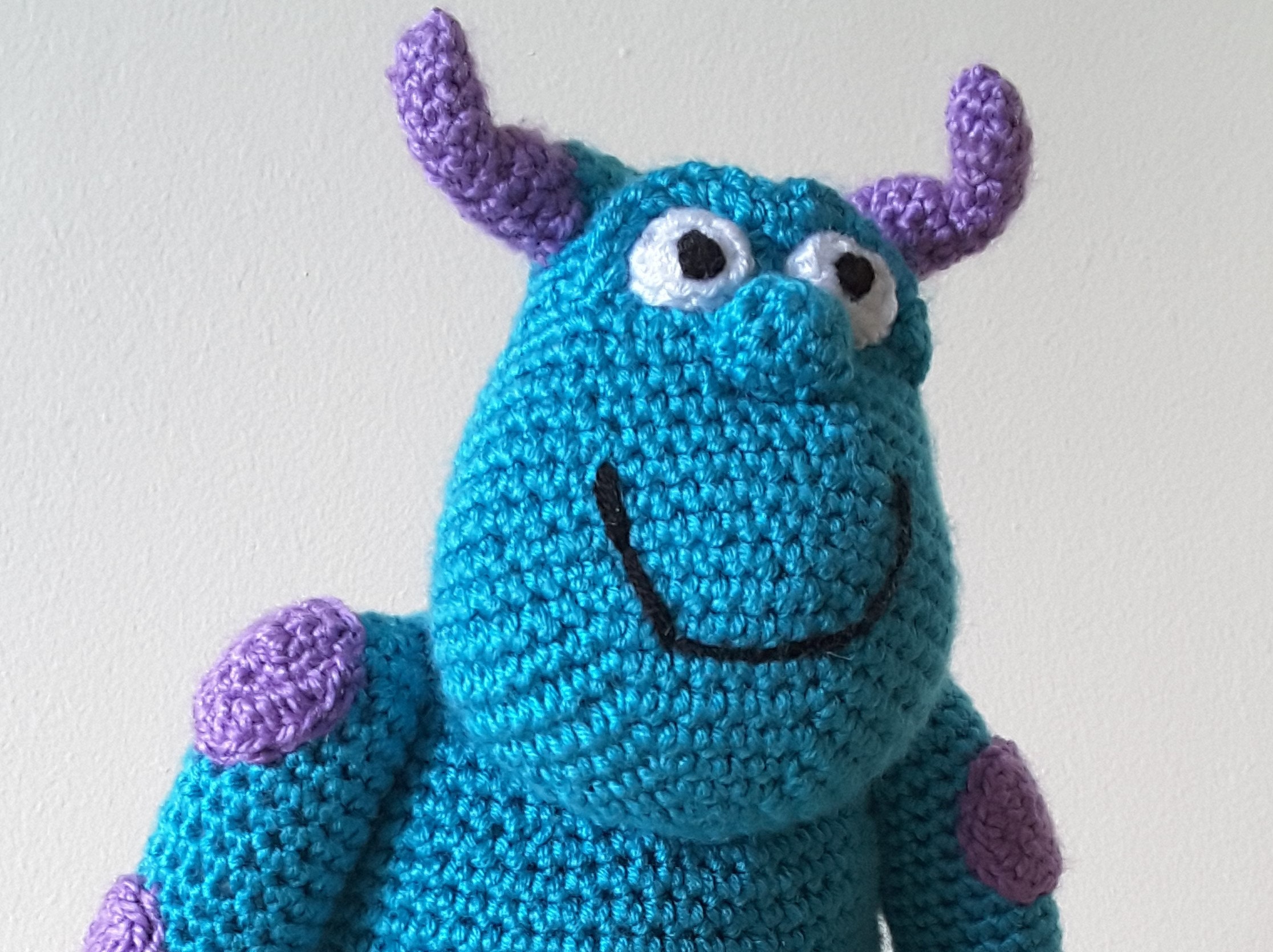 Disney Pixar Inspired 'Monsters IncSulley' Crochet