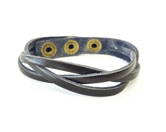 Brown Leather Bracelet, Leather Wristband, Men Leather Bracelet, Leather Bracelet Men, Brown Layer Bracelet, Bracelet, Multiwrap Bracelet
