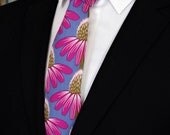 Neck Ties with Flowers – Mens Floral Tie.