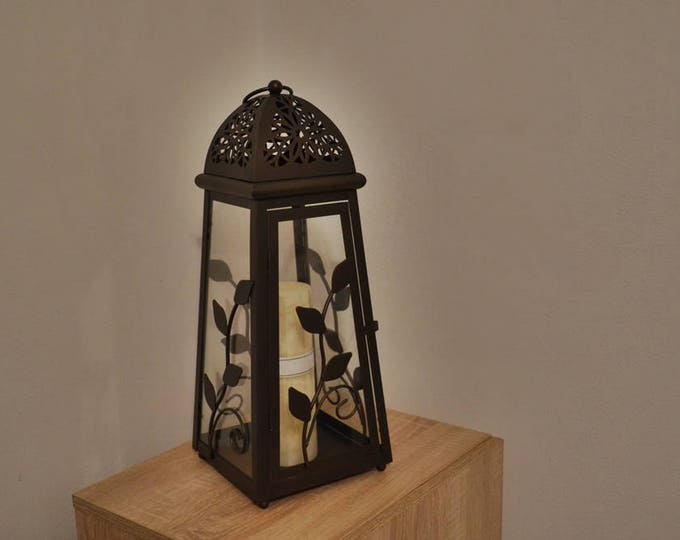 10%OFF Vintage Moroccan Lantern / Bronze lantern / Rustic lantern / Lanterns / wedding lantern / weddings lanterns / lantern centerpiece