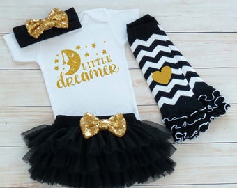 Coming Home Baby Girl Shirt, Baby Girl Coming Home Outfit, Little Dreamer Outfit, Baby Coming Home Outfit, Baby Shower Gift, Infant Outfit