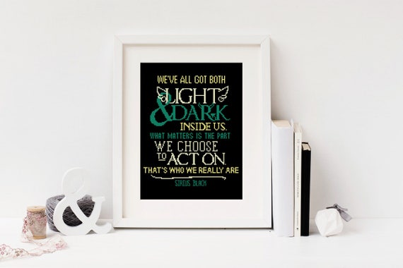Harry Potter Cross stitch pattern Instant download PDF Quote Bogo free harry potter cross stitch pattern quote hogwarts