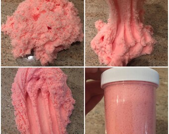Watermelon Candy Cloud Slime 4oz (Scented Fake Snow Slime)