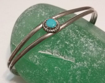 Sterling Silver Navajo Bracelet (Mary Chavez)