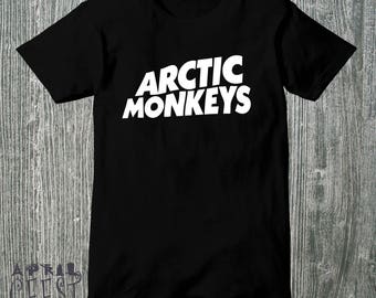 Inspired By Arctic Monkeys Black Shirt 100% cotton Size S M L XL 2XL
