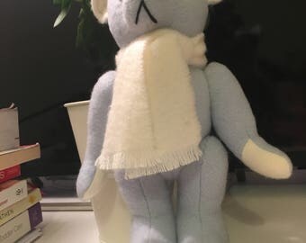 Johnstons of Elgin 100% cashmere New teddy bear