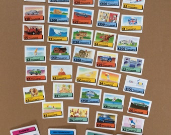 Vintage game go for it, spare playing cards great retro item