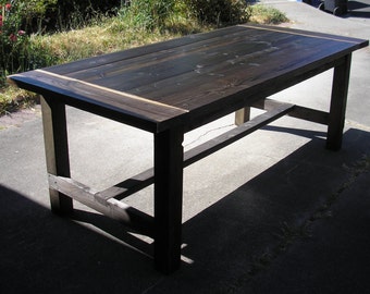 rustic conference table
