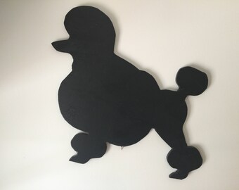French Bulldog Silhouettes set of 4 Frenchie Sign Wall Art