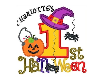 Halloween applique | Etsy