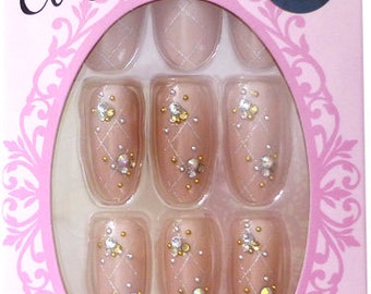 false nails extra wide polished trans crossdressing