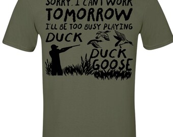 T-shirt Homme GILDAN 'Ducked Up' - Chasse Au Canard, Manches Courtes, Tailles S à 5XL, NEUF Avec étiquettes