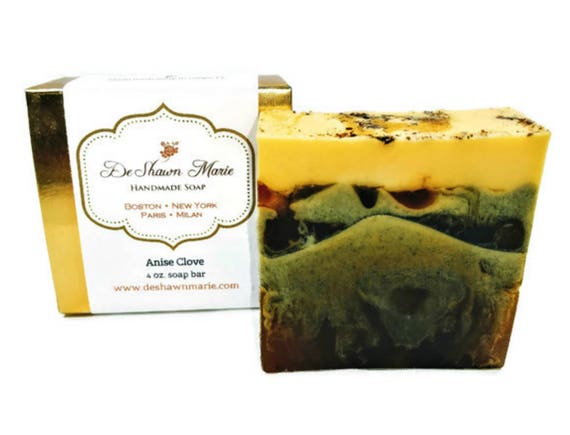 SOAP Anise Clove Soap, Handmade Soap, Vegan Soap, Natural Soap, Soap for Men, Spice Soap, Glycerin Soap, Christmas Gift, Soap Gift, Favors