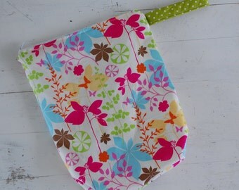 Large Knitting Project Bag, Knitting Project Bag, Project Bag for Knitting, Knitting Project Bag with Zipper, Knitting Project Bag Medium