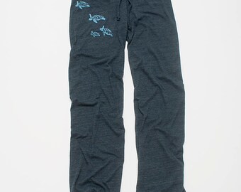 follow me Sea Turtle Pants, Lounge Pants, Yoga Pants, Maternity Pants, S,M,L,XL