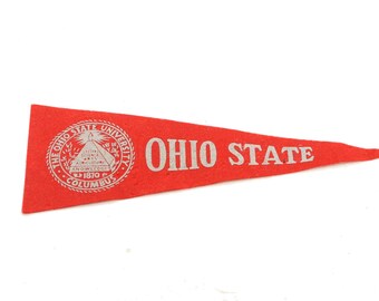 College pennants | Etsy