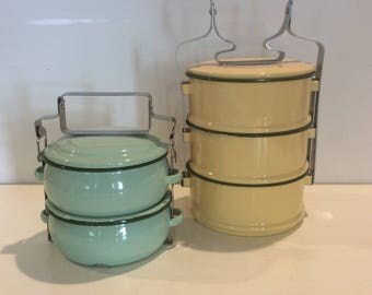 Vintage Enamel Lunchboxes