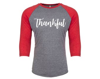 thankful shirt etsy