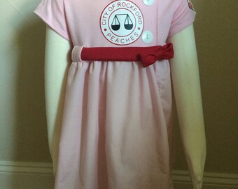 Rockford Peach Dress and Hat Costume in Babies and Kids League of Their Own
