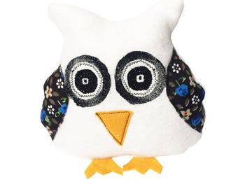 white owl soft toy