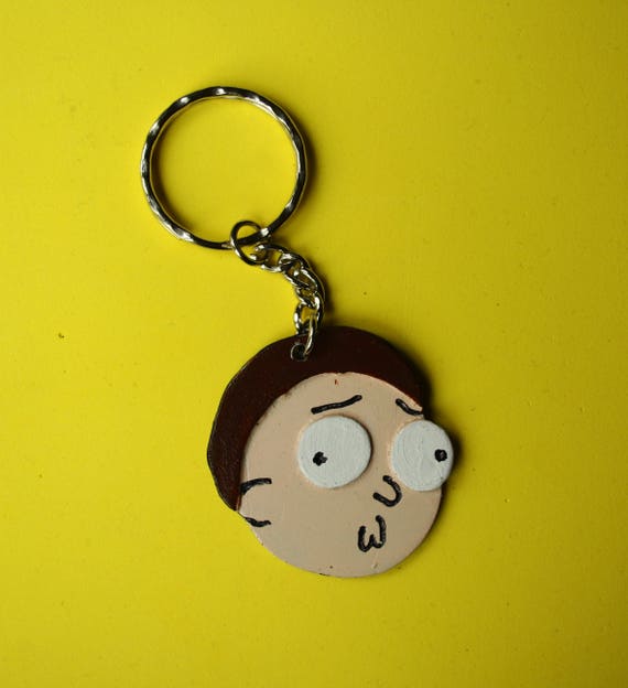 Rick and Morty Morty Keychain