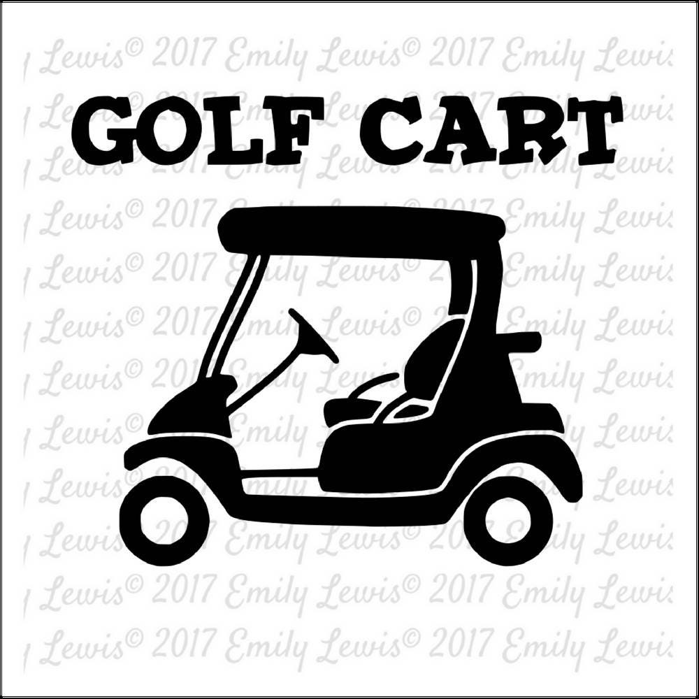 Download Golf Cart SVG Golf Cart Clipart Golf Cart SVGs Cut Files