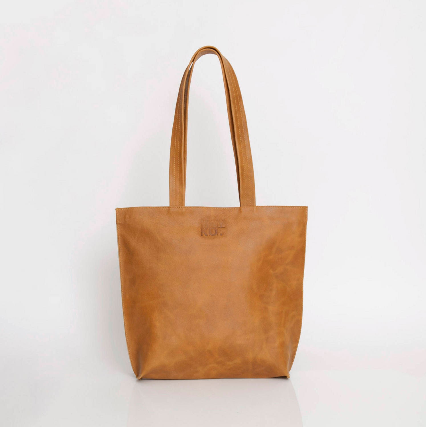 Tan Leather Bag Personalized Bag Leather Tote Bag Leather